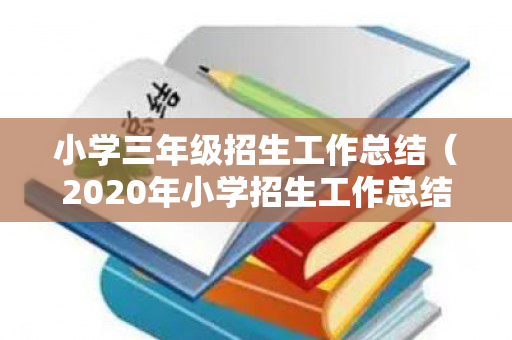 小学三年级招生工作总结（2020年小学招生工作总结）