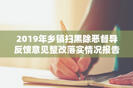 2019年乡镇扫黑除恶督导反馈意见整改落实情况报告（附扫黑除恶工作总结）（扫黑除恶督导反馈问题整改情况报告）